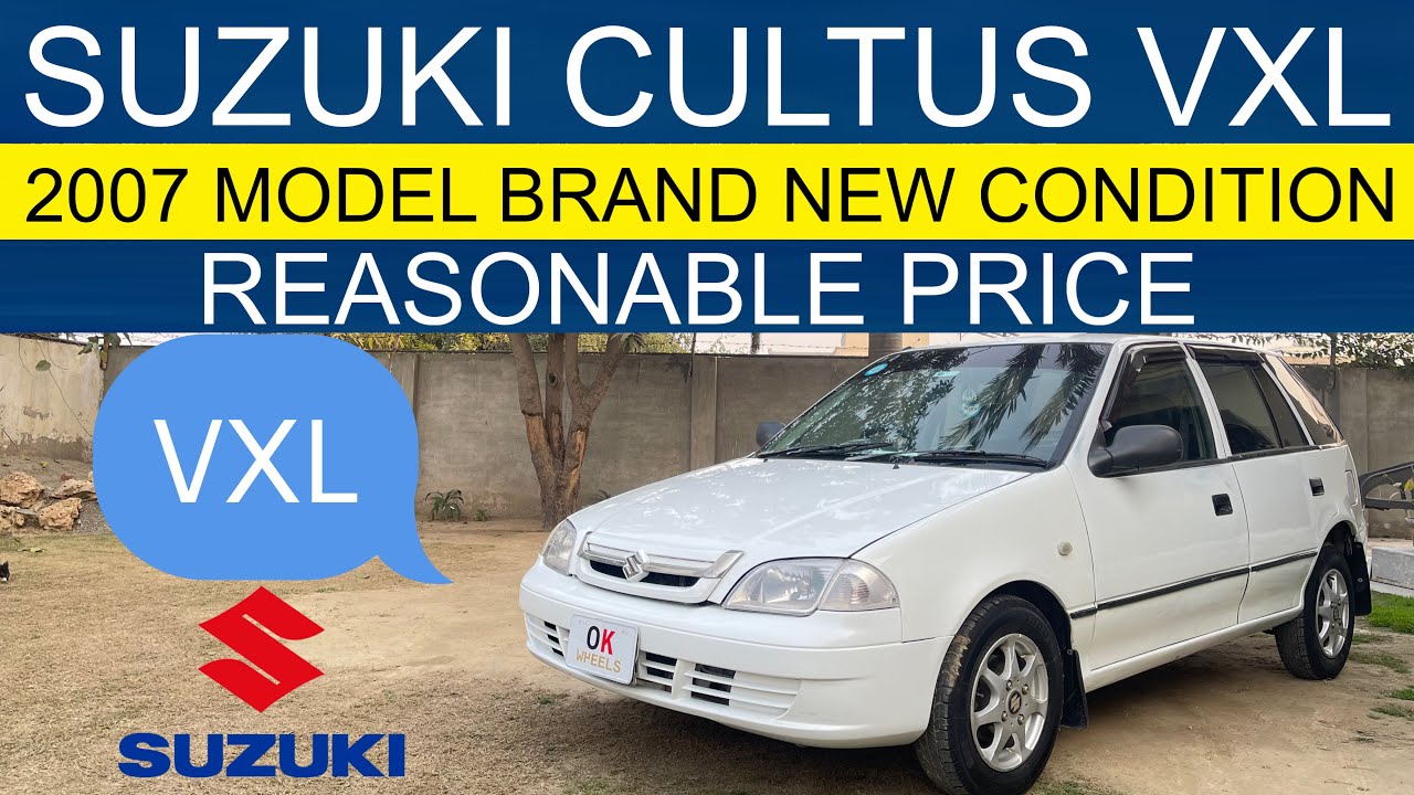 Suzuki Cultus VXL 2007 Model for sale brand new car for sale in Pakistan | low budget cars #shorts 