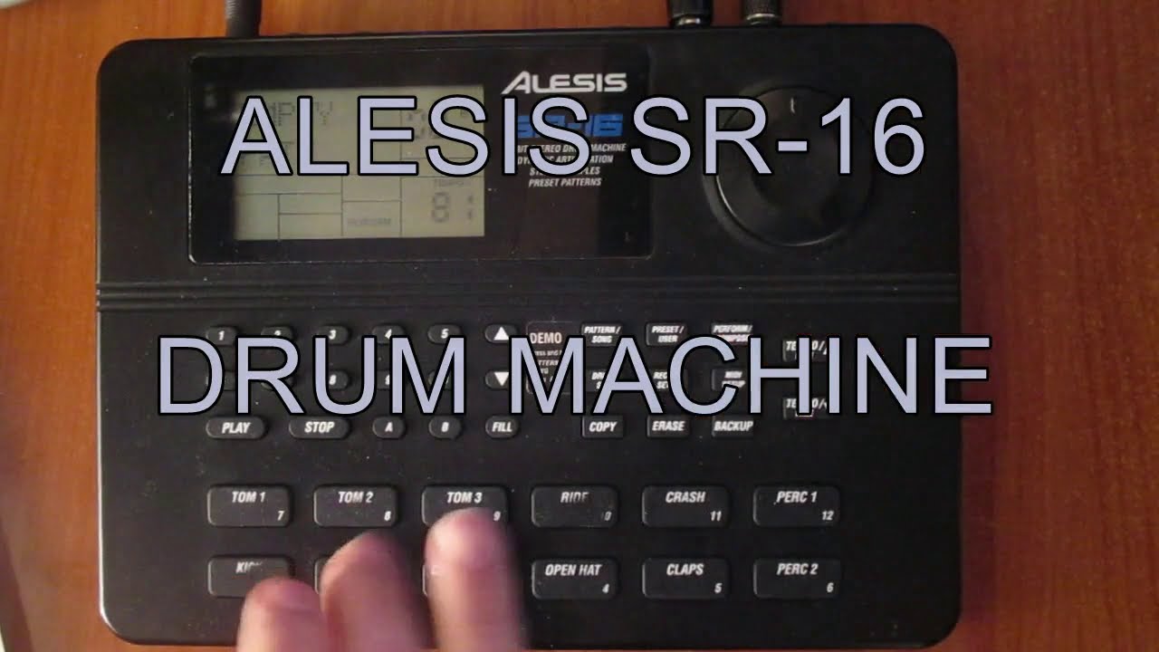 Введение и основные принципы работы Alesis SR-16.