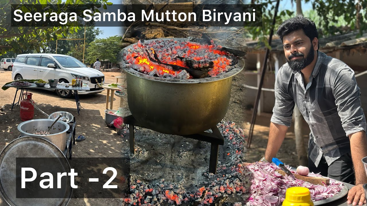 💥🍃Seeraga Samba Mutton Biryani Behind The Scenes | Coimbatore Cooking Vlog Part - 2  | Chef Habeeb 💥