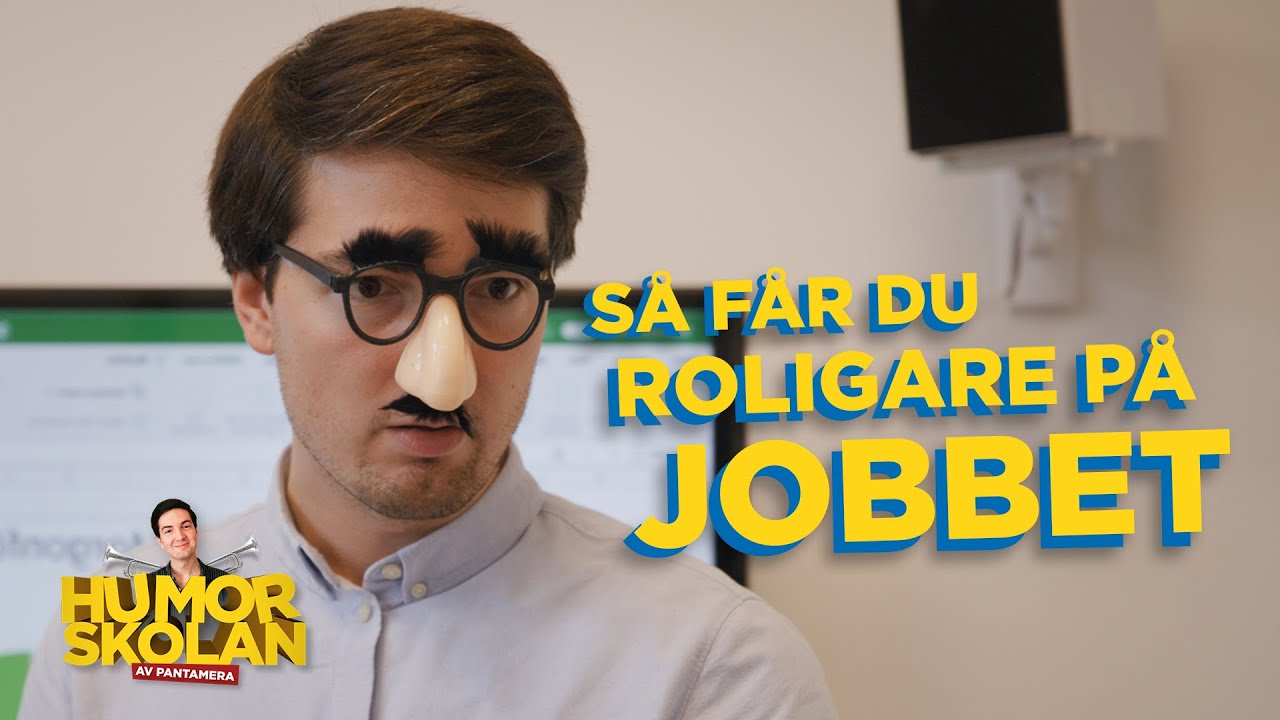 Humorskolan - Så får du roligare på jobbet