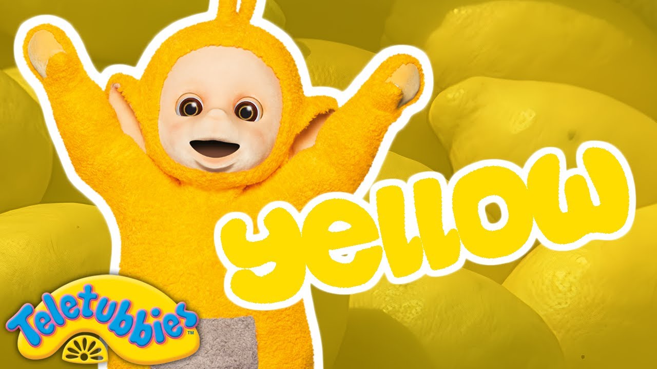 Let's Learn Colours: YELLOW 💛 | Toddler Learning | Grow with the Teletubbies