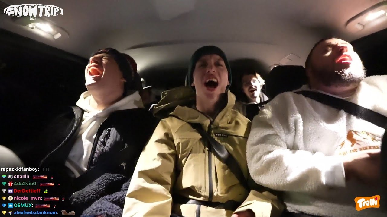Die Jungs hören BastiGHGs Version von Griechischer Wein