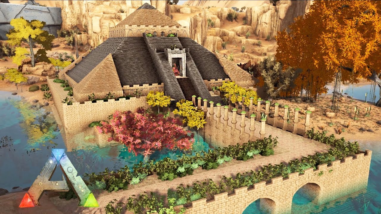Ark: Survival Evolved - Desert Pyramid (Speed Build)