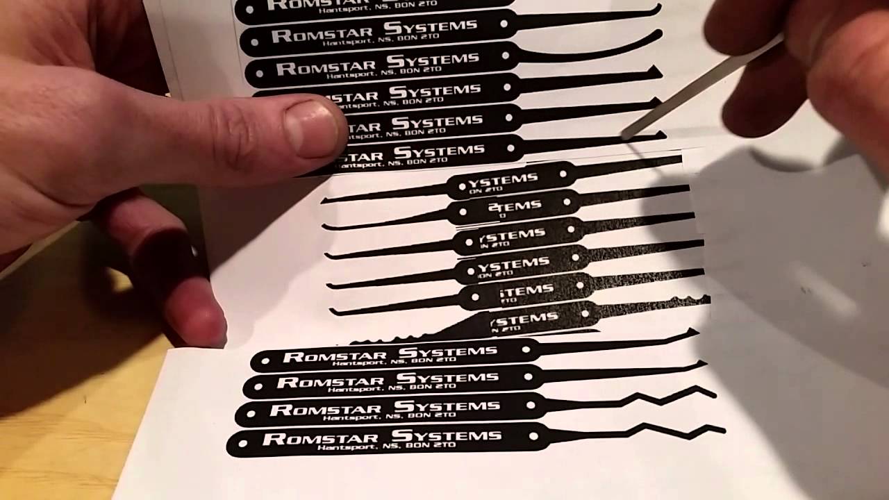 How I made my own lock picks