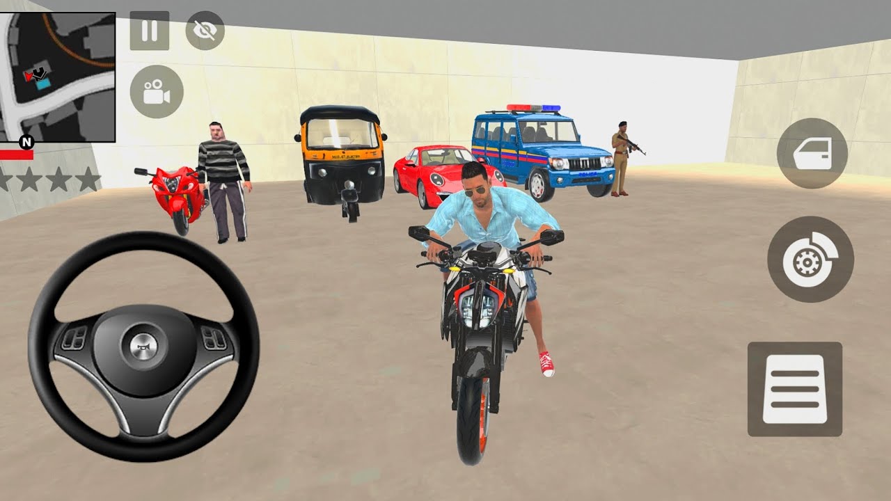  Franklin Testing the Fastest Bike in the Game! Indian Thieft Aura Simulator car game