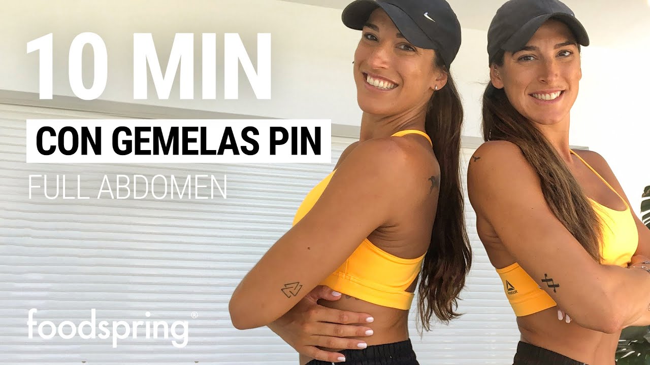 10 MINS CON LAS GEMELAS PIN  | Full Abdomen  | foodspring®