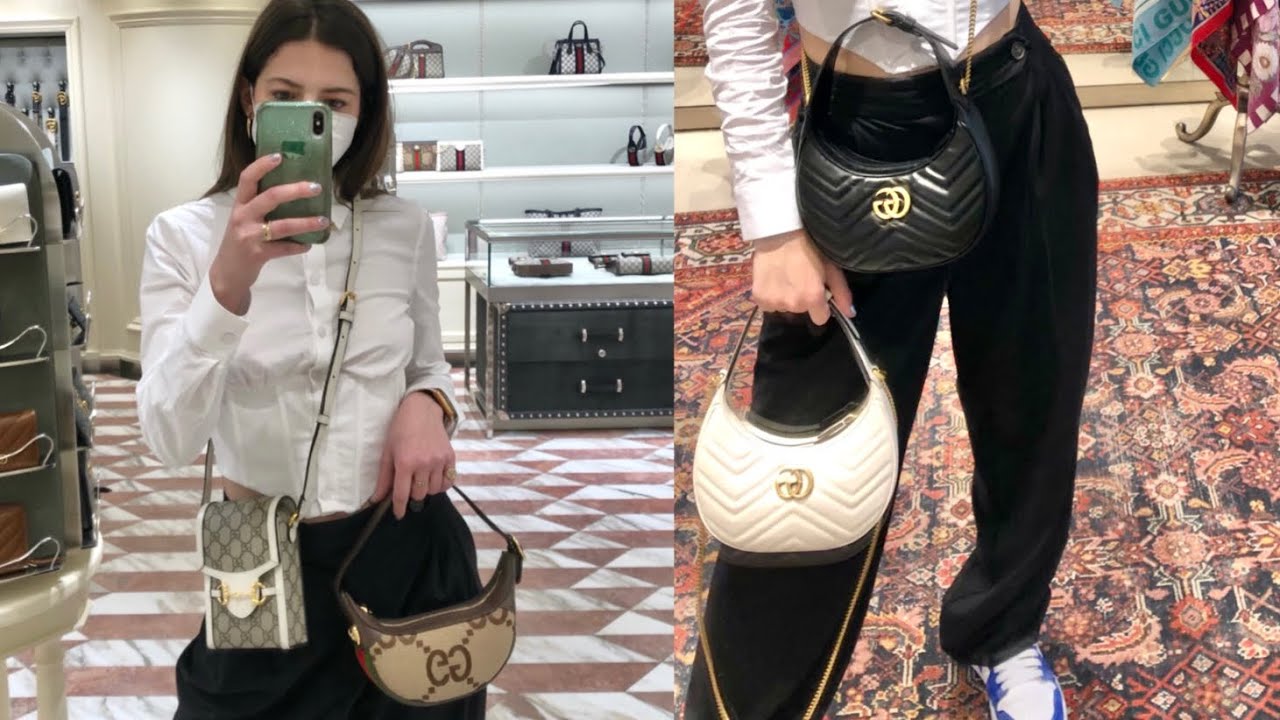 COMPRAS DE LUXO NA GUCCI EM MILÃO na Itália + TOUR COMPLETO  + EXPERIMENTANDO BOLSAS DE LUXO 💸🛍💰