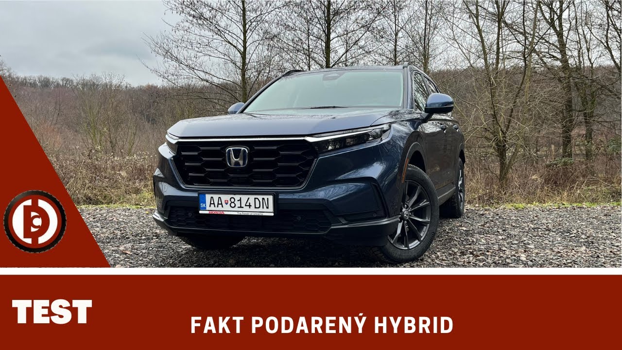 Podarený hybrid s prémiovým charakterom. 2024 Honda CR-V 2.0 i-MMD Hybrid TEST - Dominiccars.sk