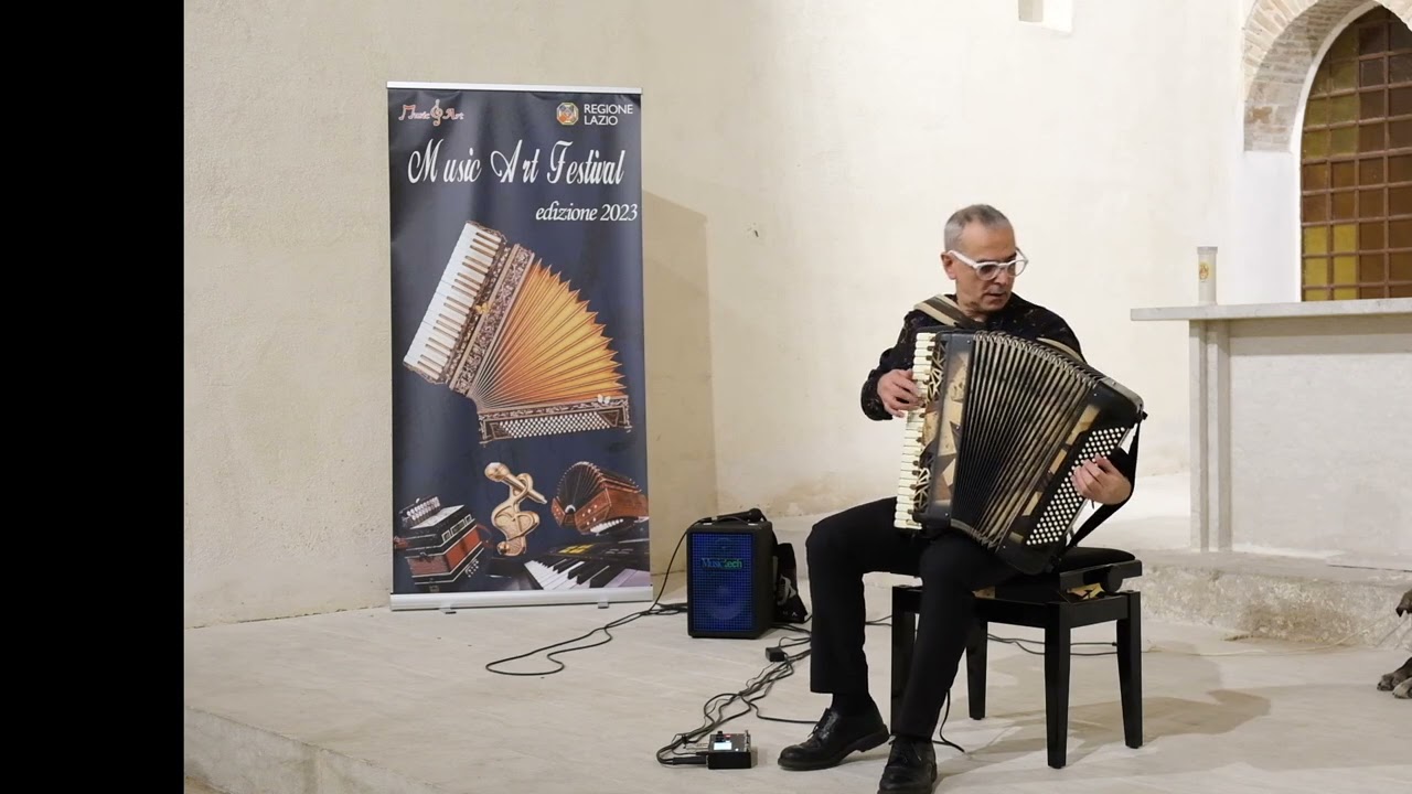 Renzo  Ruggieri  Grande Jo - Music Art Festival 2023 Chiesa di San Nicola di San Vittore del Lazio