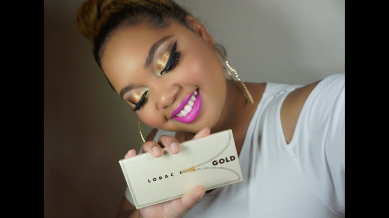 Lorac Unzipped Gold Palette Tutorial & Review | 