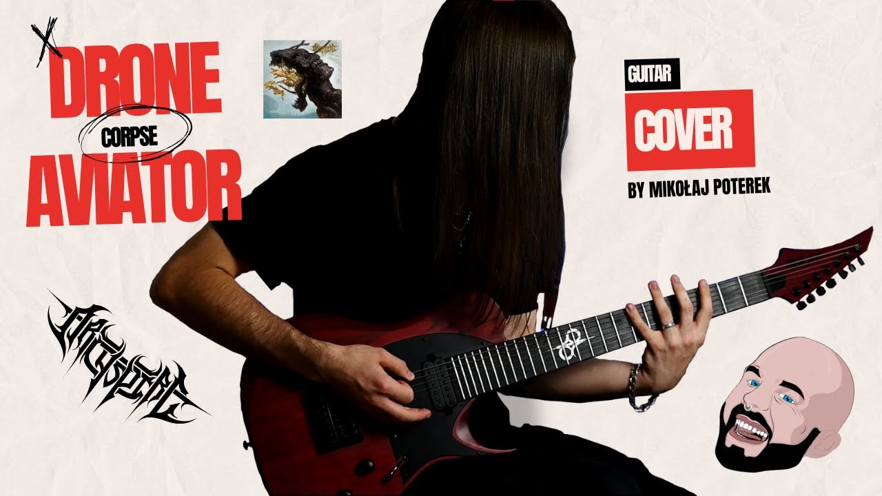ARCHSPIRE | Drone Corpse Aviator | Guitar Cover | Mikołaj Poterek