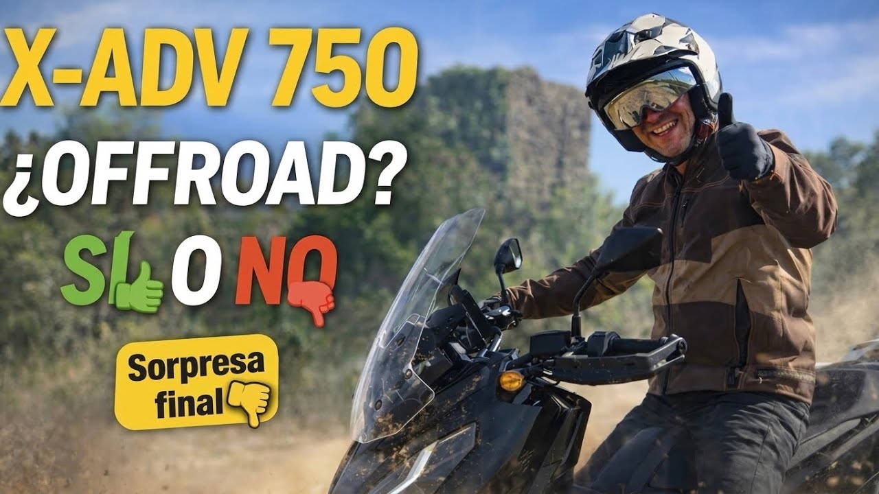 Prueba a fondo de la X-ADV EN OFF ROAD.  Primera y última vez! 😅🤪