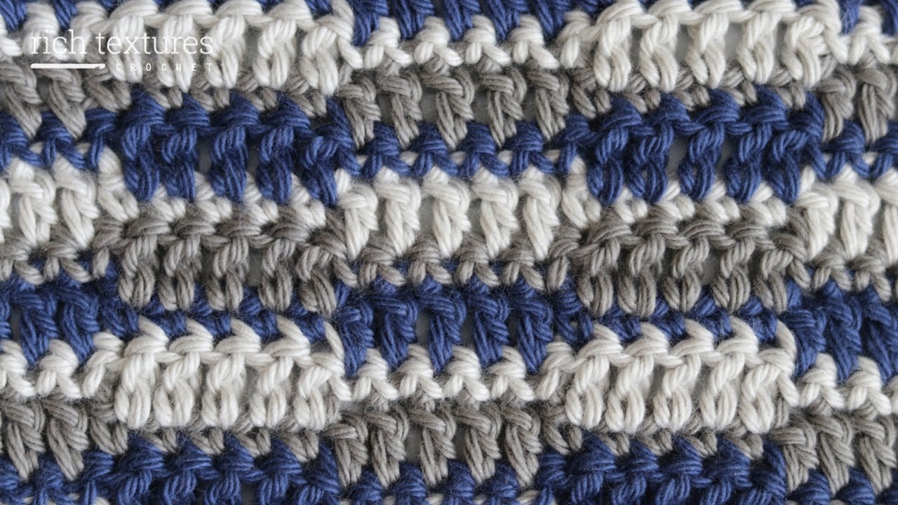 Checkered Stitch | How to Crochet