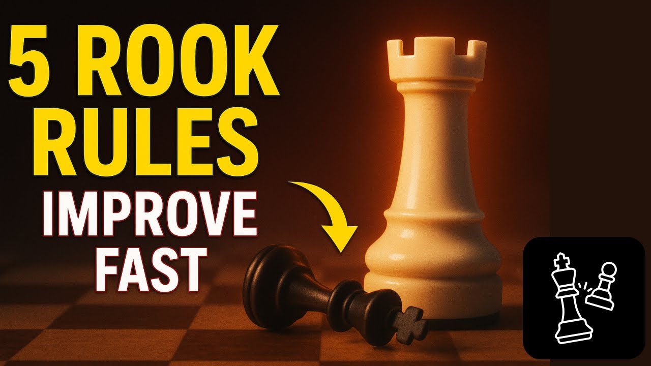 5 Rook Rules to Instantly Improve Your Chess