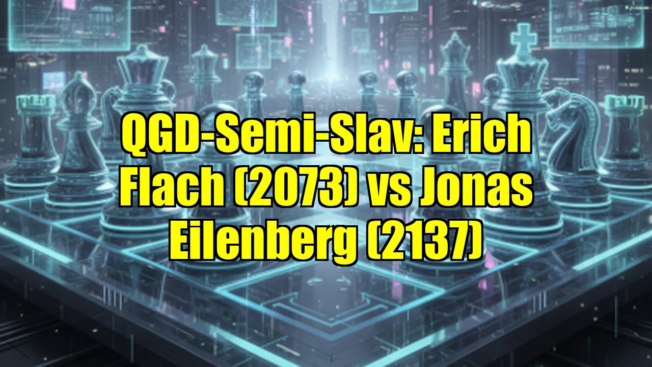 QGD-Semi-Slav: Erich Flach (2073) vs Jonas Eilenberg (2137)