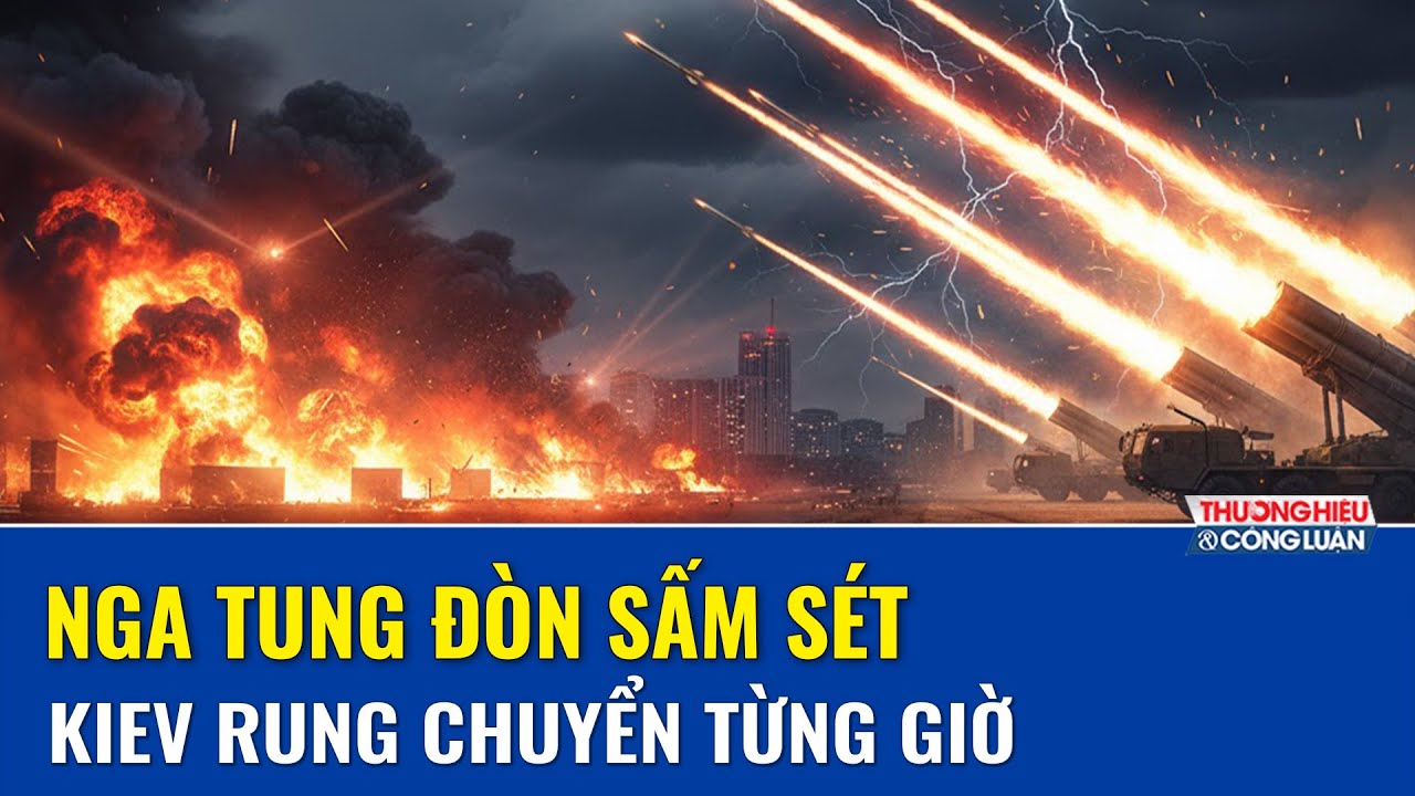Nga tung đòn sấm sét bằng UAV, tiền tuyến Kiev rung chuyển suốt đêm dài khốc liệt