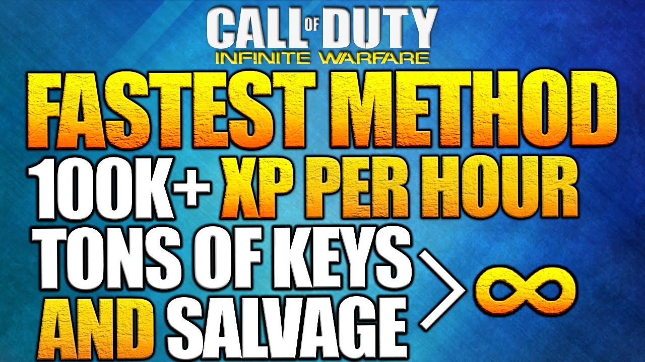 New Fastest Way To Get Keys, Salvage, & XP in Infinite Warfare