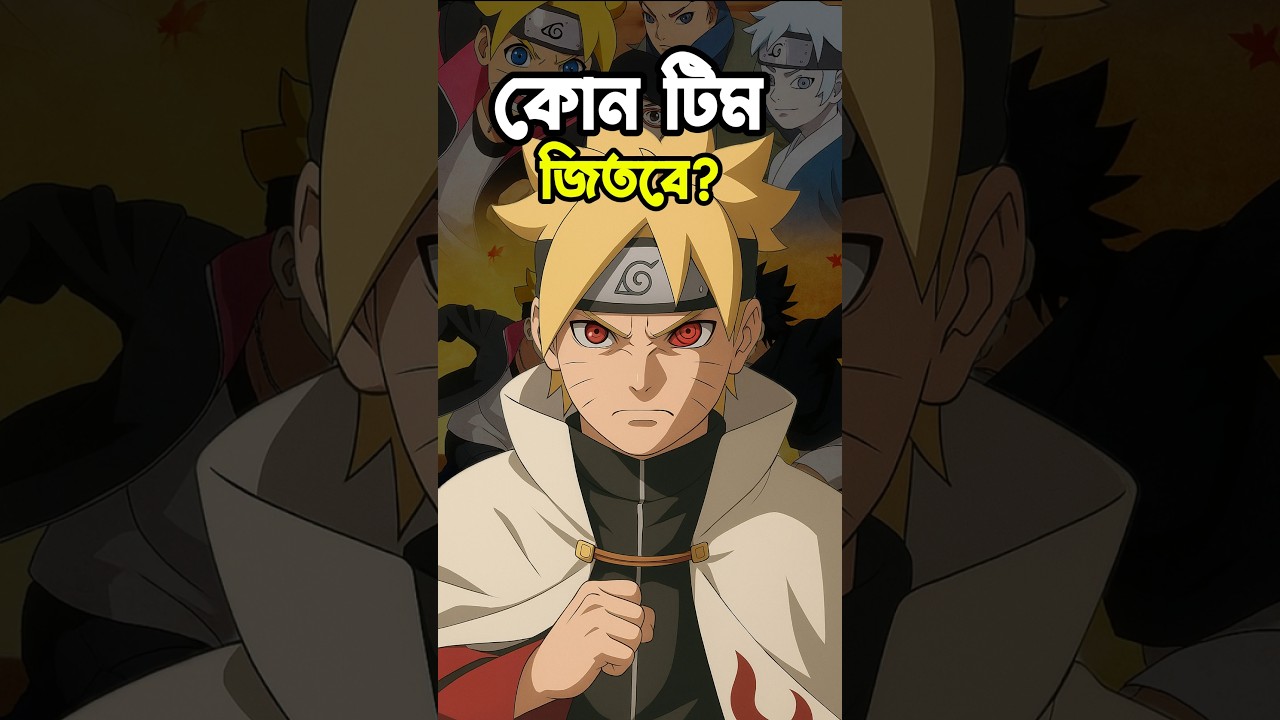 এ কেমন Battle !! NARUTO Team 7 vs BORUTO Team 7  In Bangla