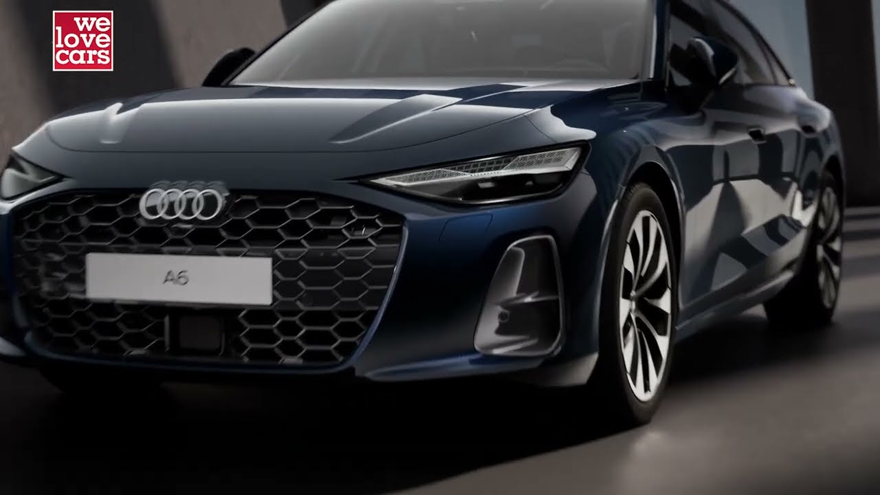 Audi A6 2026: Next-Gen Matrix OLED & Projection Lighting