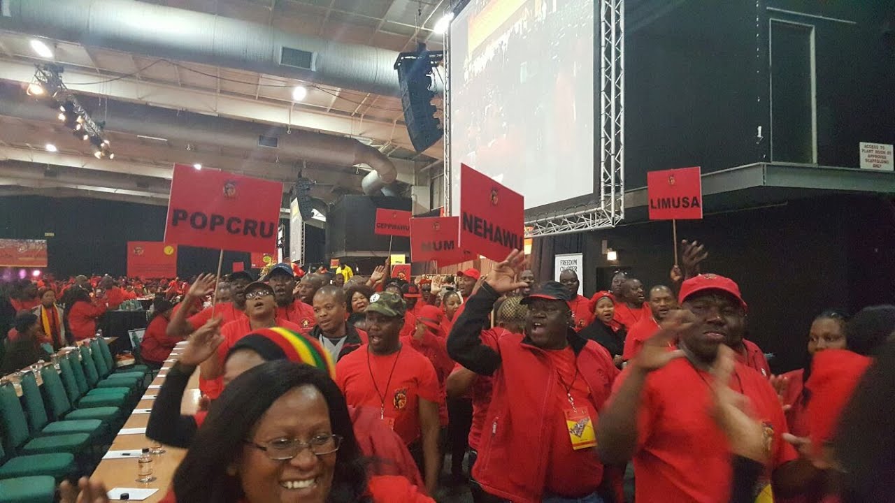 Crowds chant anti-Vavi slogans as Cosatu congress begins