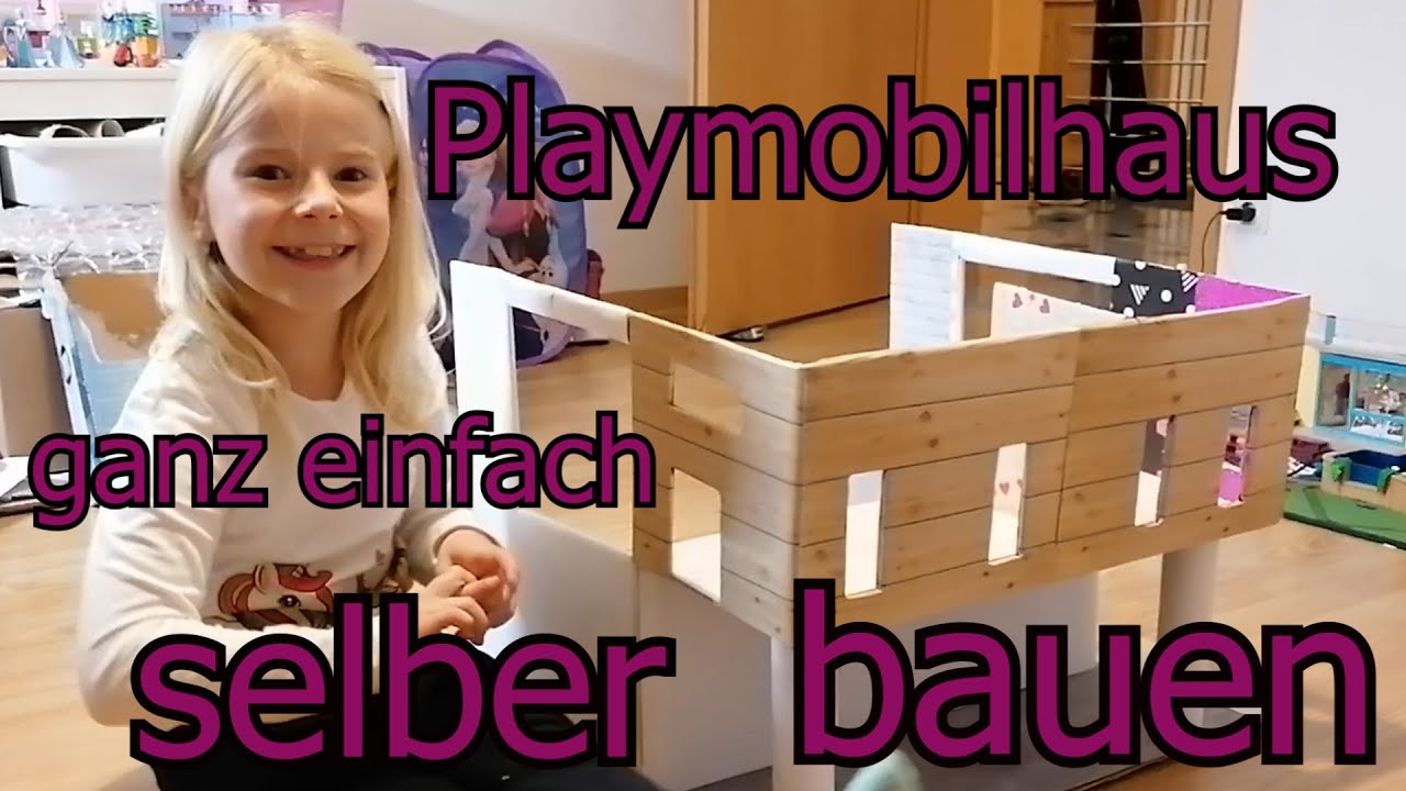Playmobilhaus einfach selber bauen