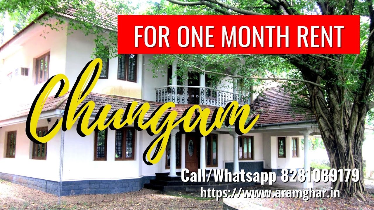 One Month Rent Home in Kottayam - Call 8281089179