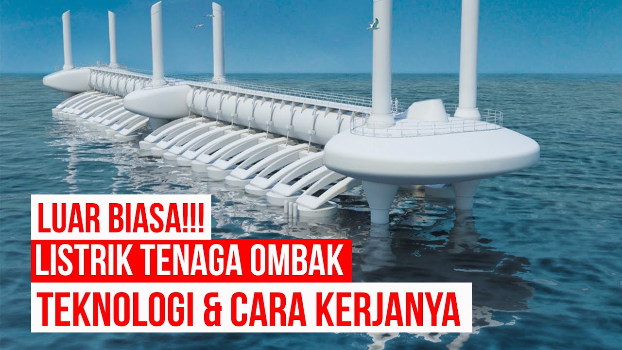 Listrik Tenaga Gelombang Laut (Ombak) Potensi Energi Hijau yang Luar Biasa Besar & Ramah Lingkungan