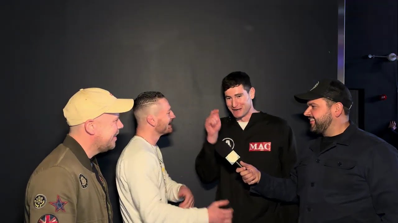 BKFC Derby - Tommy Hawthorn post fight interview 
