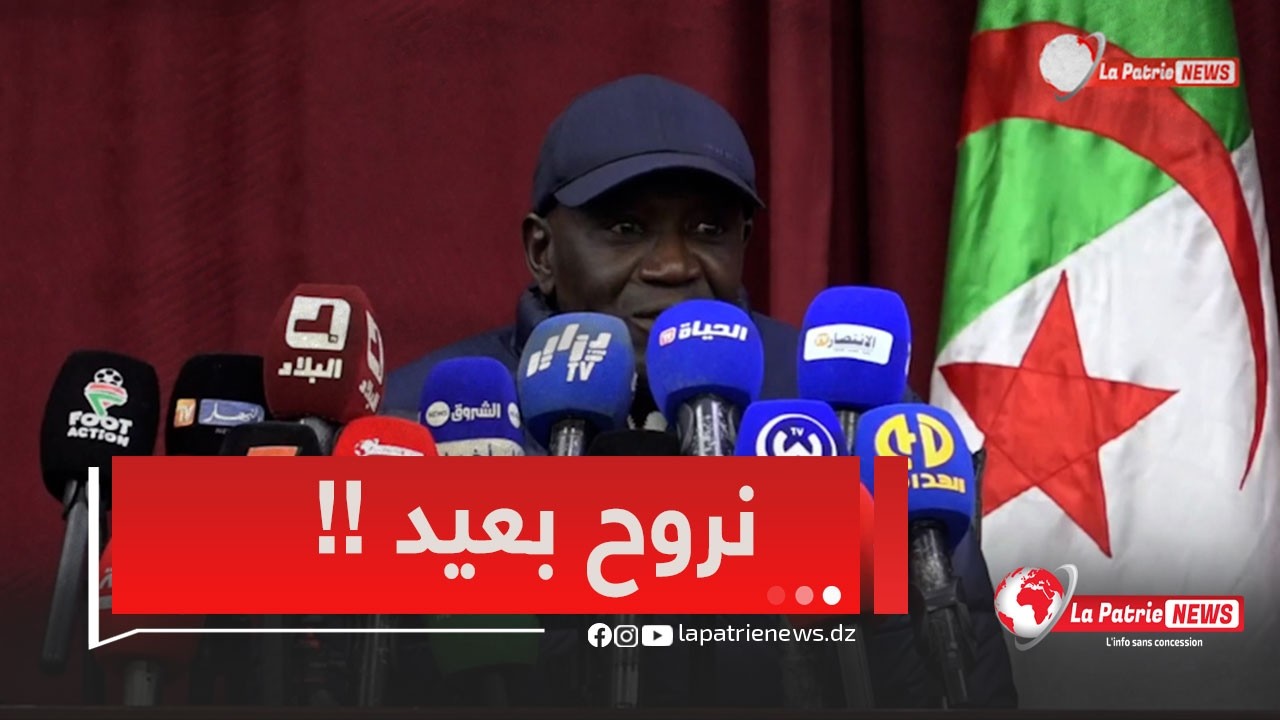 مدرب إ. العاصمة ندياي..مباراة الكأس الأهم هوالتأهل وأريد الذهاب بعيدا مع فريقي في جميع المنافسات ❤️🖤