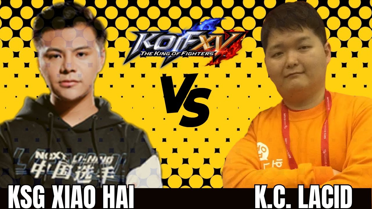 KOFXV 🔥 XiaoHai 小孩 Vs LACID 강명구 🔥 - Road to SNK Finals #kof15 Best Fights