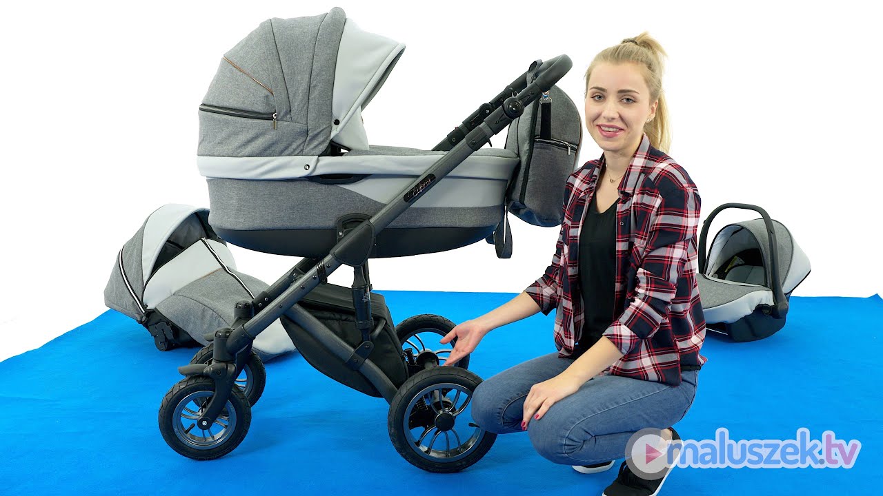 Testujemy w&oacute;zek dziecięcy Euforia Comfort Line od Paradise Baby #maluszektvtestuje - maluszek.tv