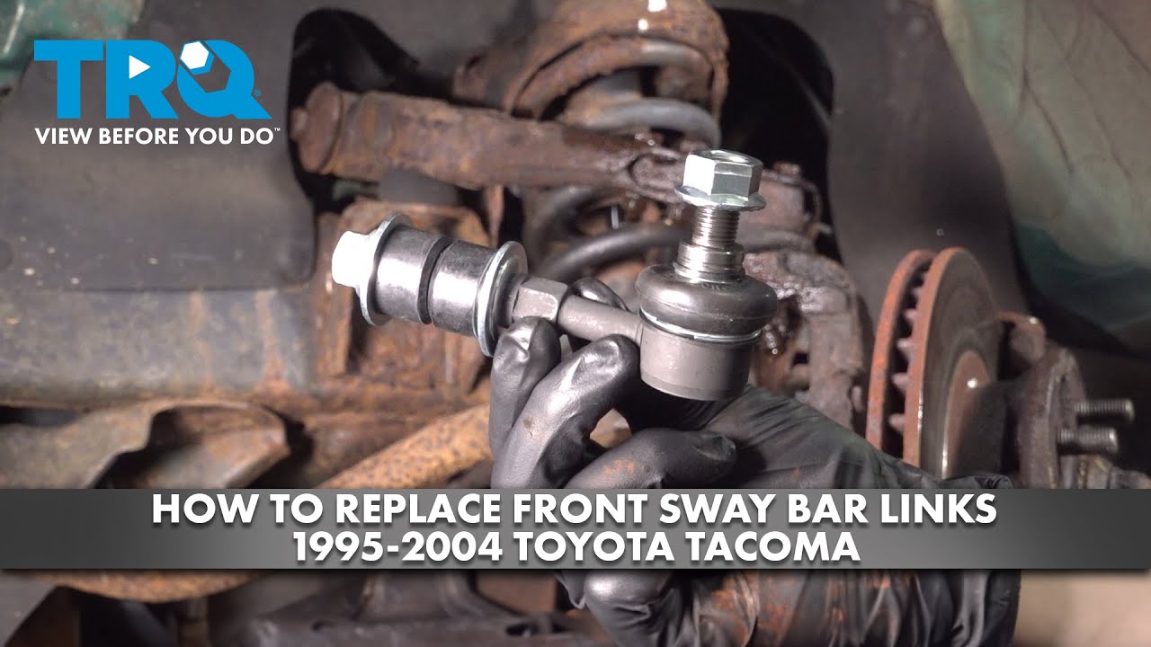 Как заменить передние стойки стабилизатора поперечной устойчивости на Toyota Tacoma 1995-2004 гг.