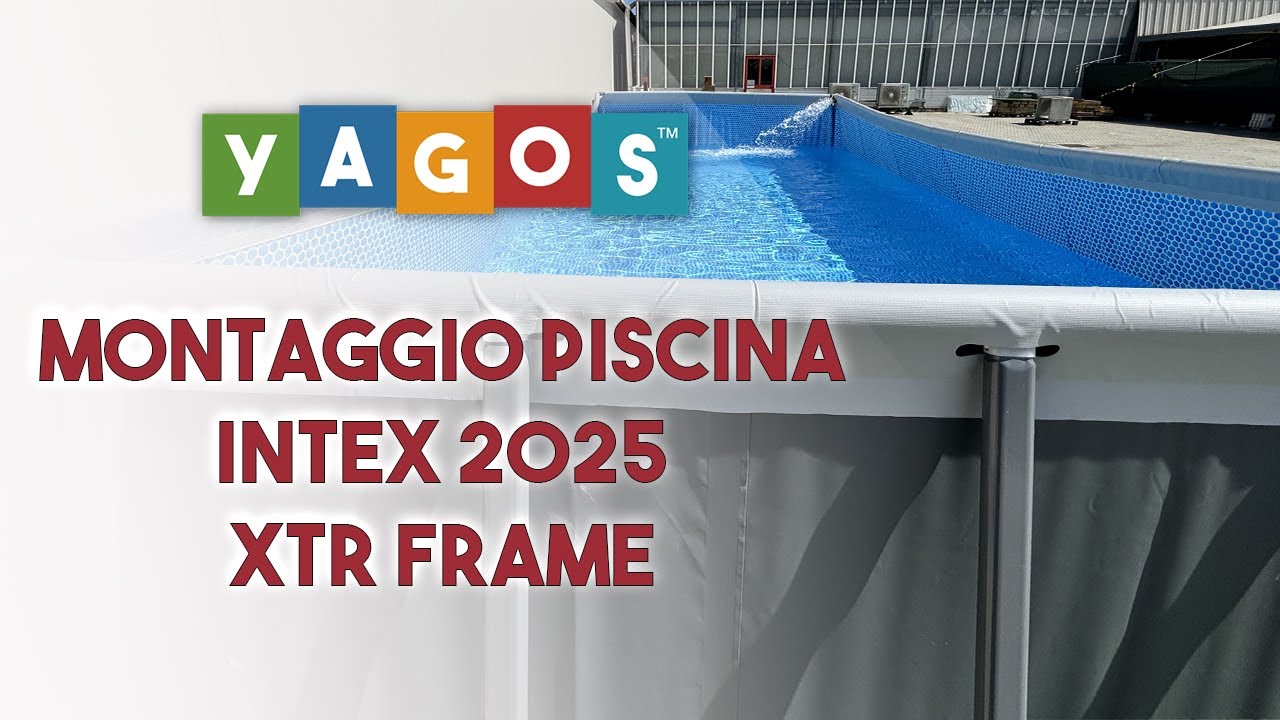 Montaggio struttura piscina fuori terra Intex 2025