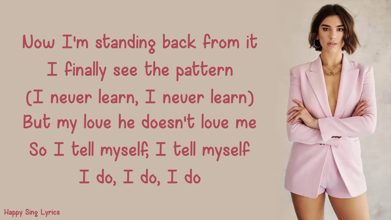NEW RULES - DUA LIPA (Lyrics)