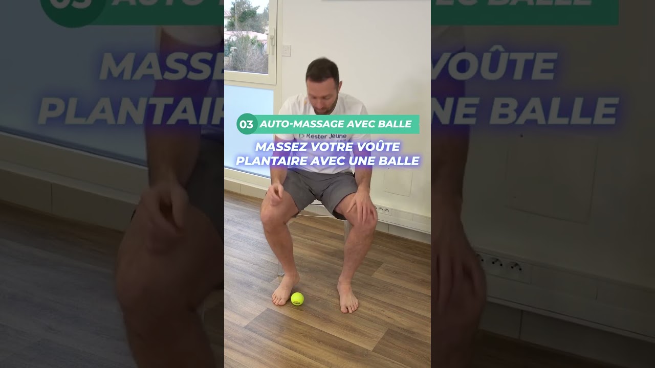 3 exercices pour soulager les douleurs aux pieds #douleur #mobilit&eacute; #pieds