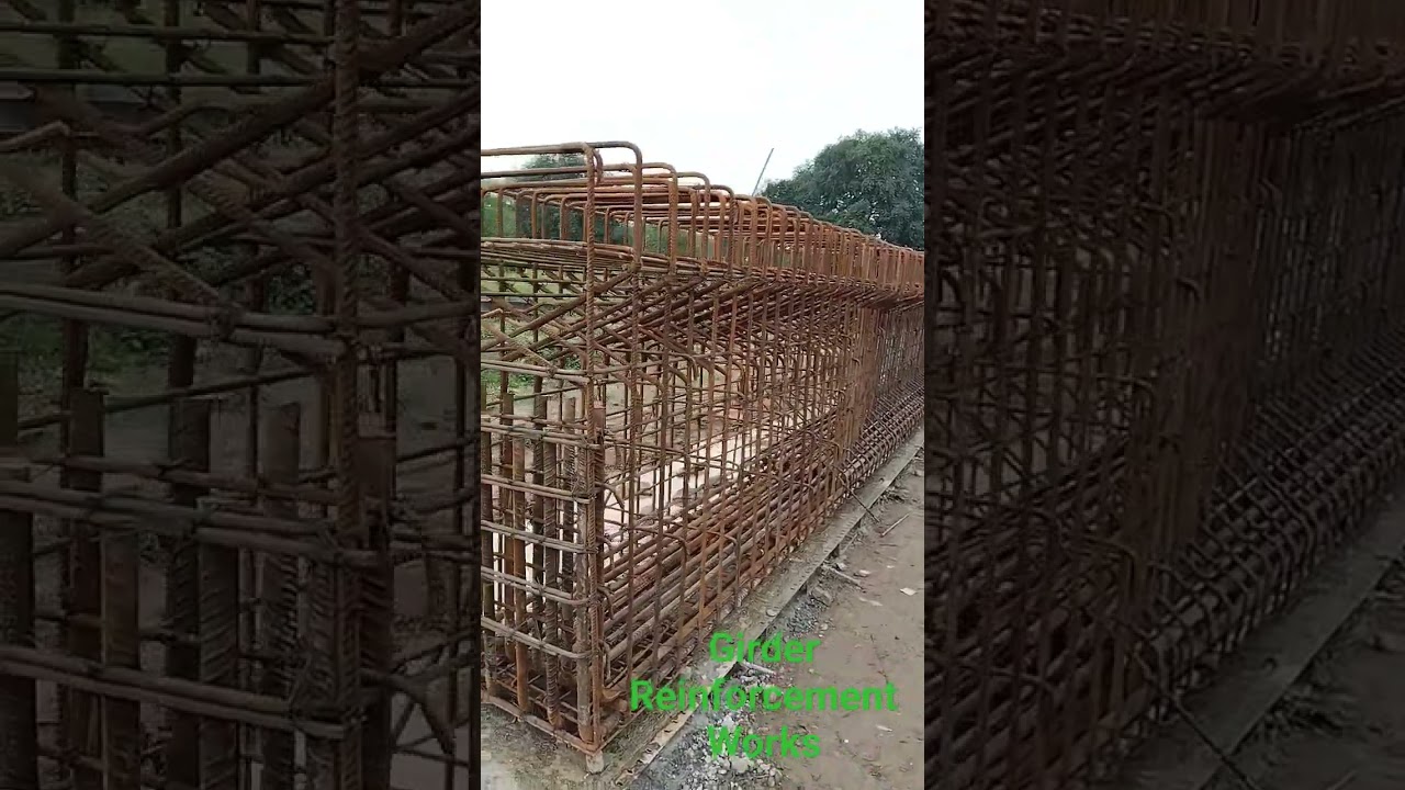 #bridge Girder Reinforcement Works