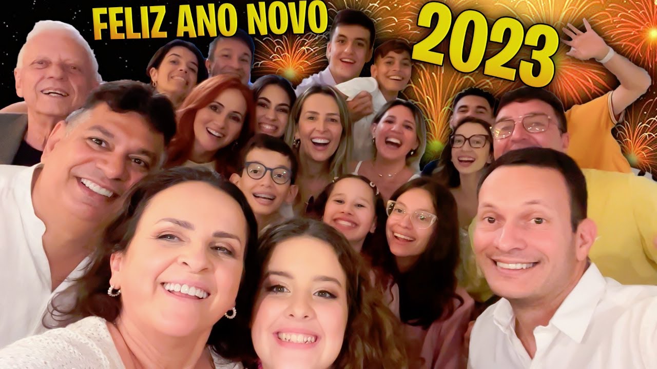 NOSSA FESTA DE ANO NOVO COM AMIGOS YOUTUBERS