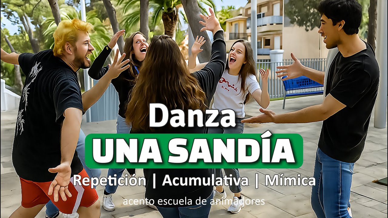 Danza 𝐔𝐍𝐀 𝐒𝐀𝐍𝐃&Iacute;𝐀. Recreativa | Din&aacute;mica Animaci&oacute;n de Grupo | Canci&oacute;n de Campamento