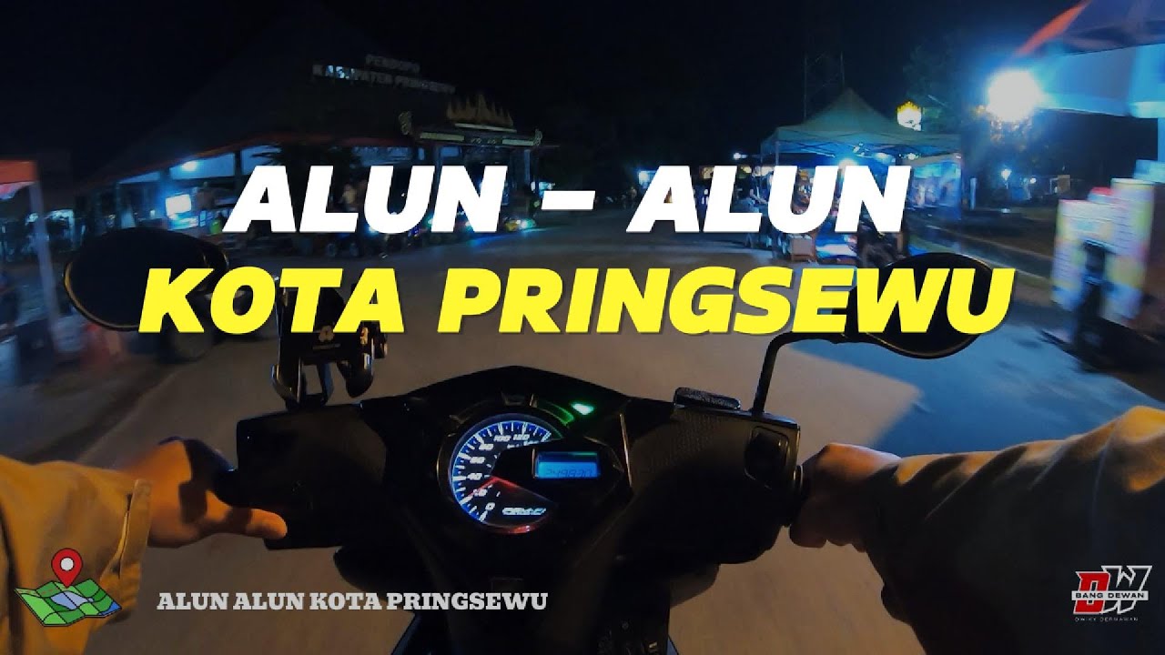 JALAN JALAN KE ALUN ALUN KOTA PRINGSEWU | MALAM HARI | DAPET MAKAN APA KIRA KIRA ⁉️