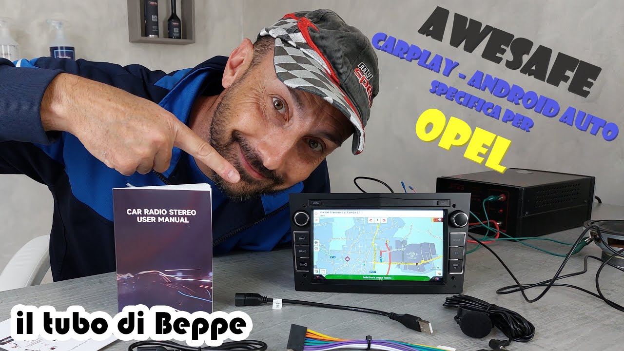 Awesafe OPEL Carplay Android Auto 