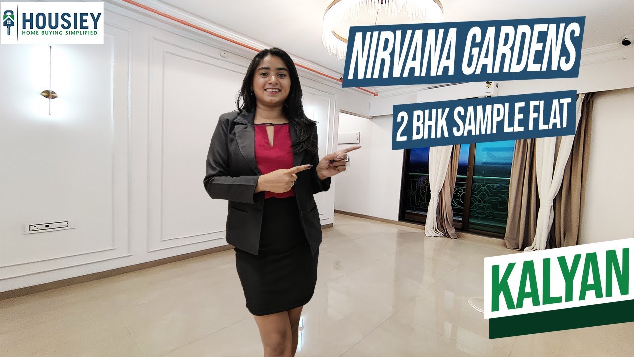 Nirvana Garden Kalyan West | 2 BHK Sample Flat Tour [2025] | Tharwani Infrastructures Kalyan