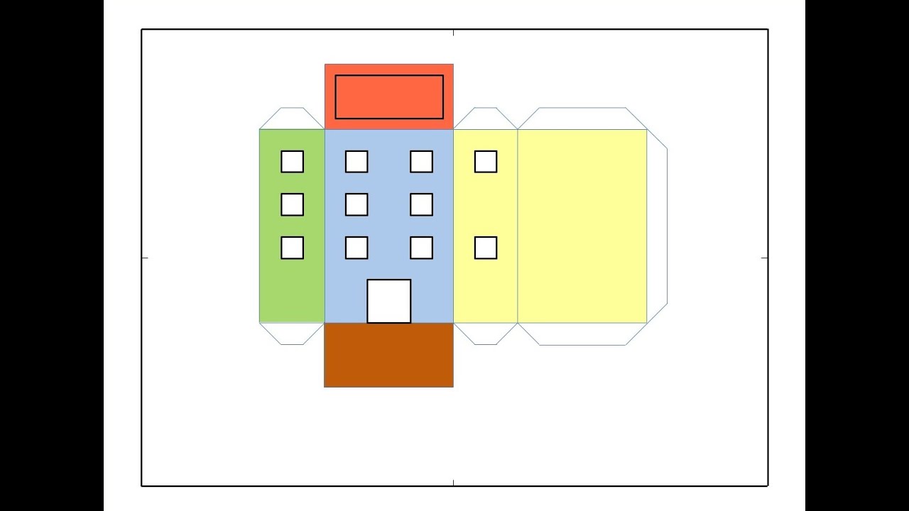 Sviluppo e costruzione del parallelepipedo