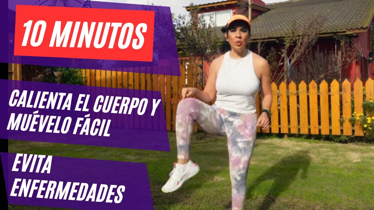 ¡MUÉVETE Y NO TE ENFERMES MÁS!!! 10 minutos de fácil y vital movimiento #abuelafitperu #fitness