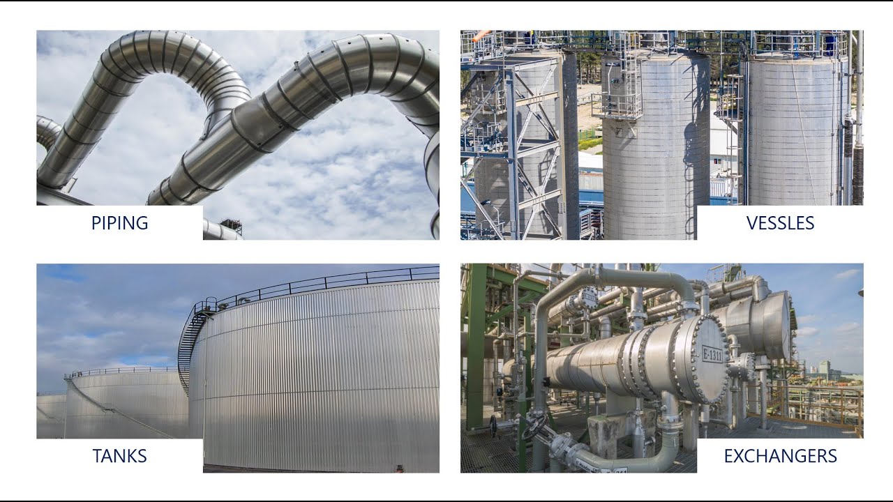 🆕Insulation Materials Type and Use — Vessle Insulation — Tank Insulation — Piping Insulation — Video