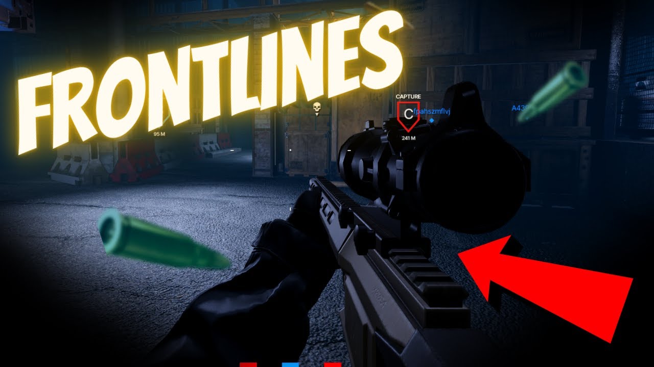 QUICKSCOPING in Frontlines feels Amazing on Roblox