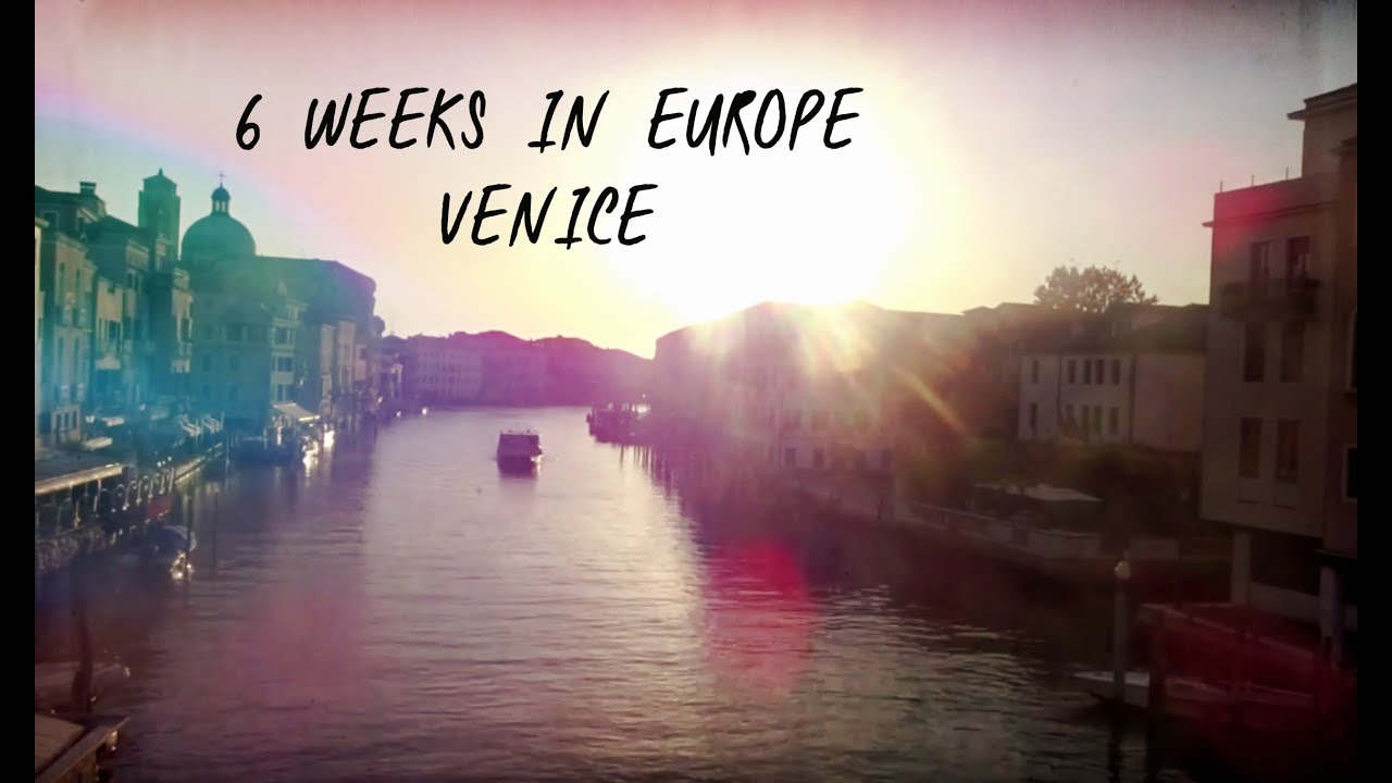 WATCHING THE SUNRISE OVER VENICE