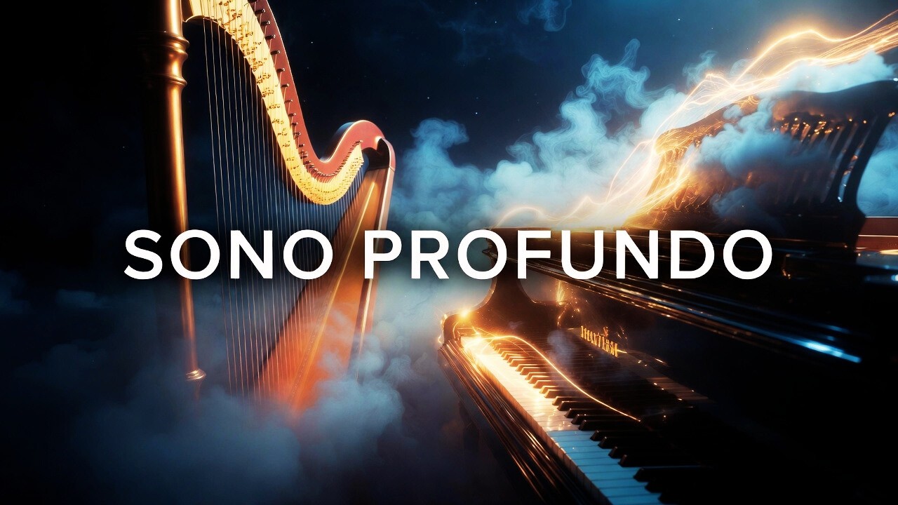 Música para Dormir Profundamente — Alívio da Ansiedade (Tela Preta • Sem Anúncios • Chuva Suave)