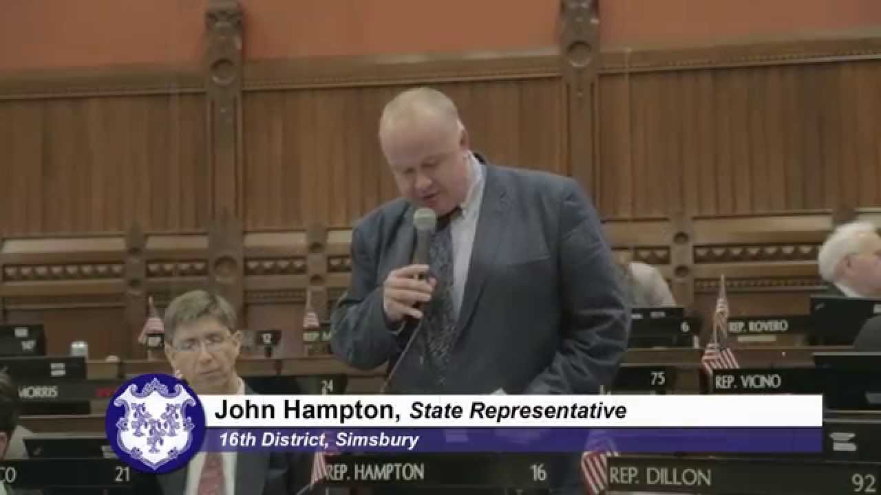 CT State Representative Hampton Remarks on the Responsibilities of the Water Planning Council