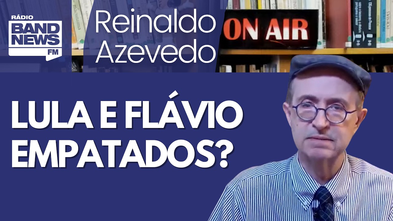 Reinaldo – Real Time Big Data: estabilidade no 1º turno; Lula empata com Flávio no 2º; as mulheres