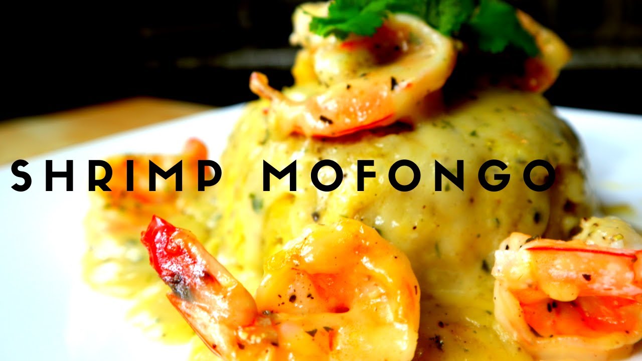 Рецепт Mofongo с чесночными креветками, который меняет жизнь Mofongo 🍤 😍